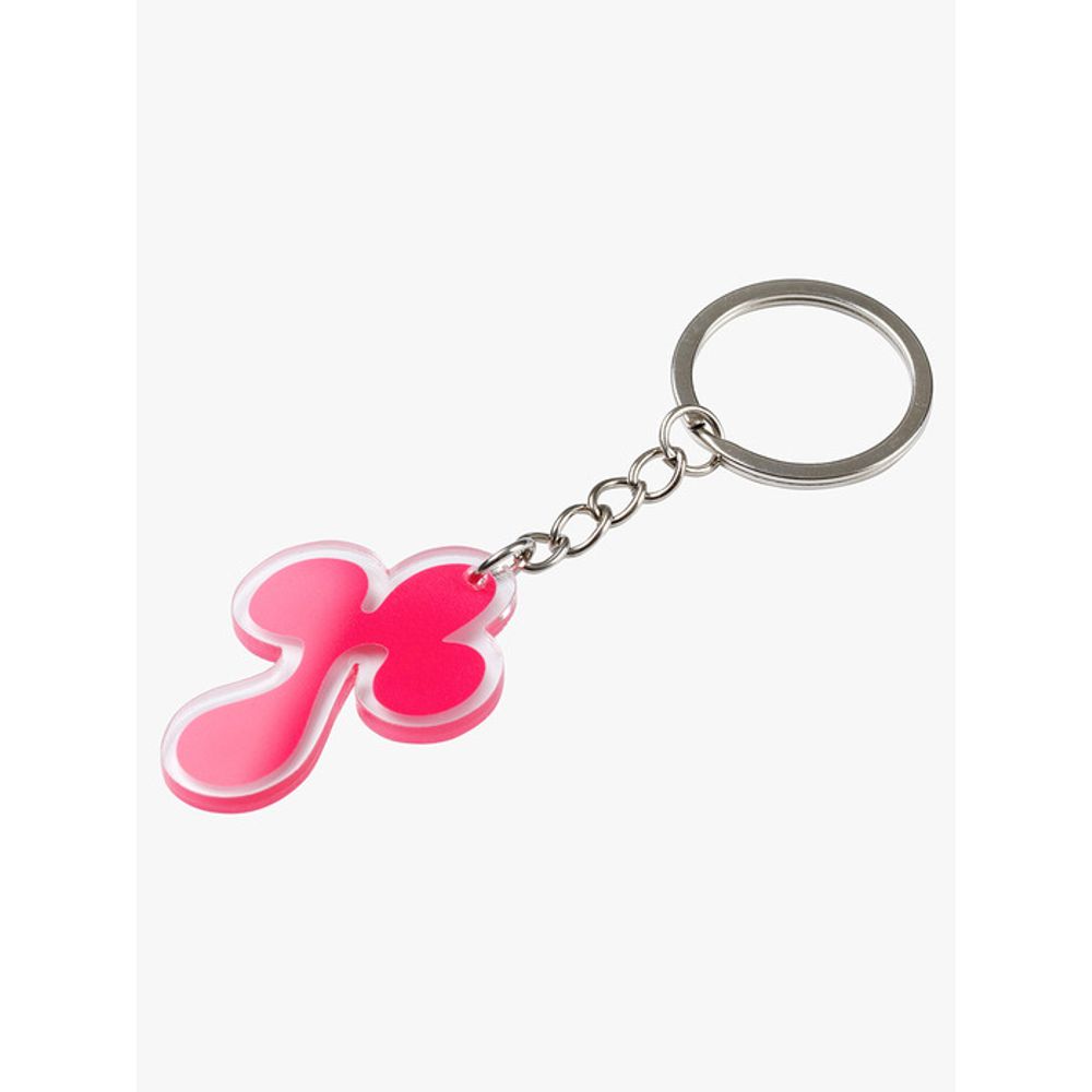 RECLOW PINK CLOVER ACRYLIC KEYRING