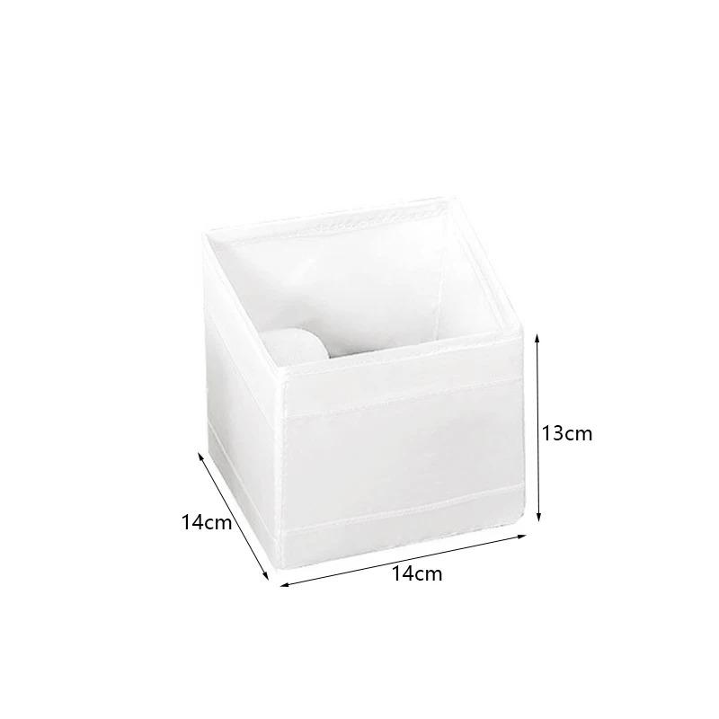 

Clothes Organizer Compartment Storage Box Foldable Washed Home Organizer for Underwear Jeans Socks Wardrobe Storage Containers