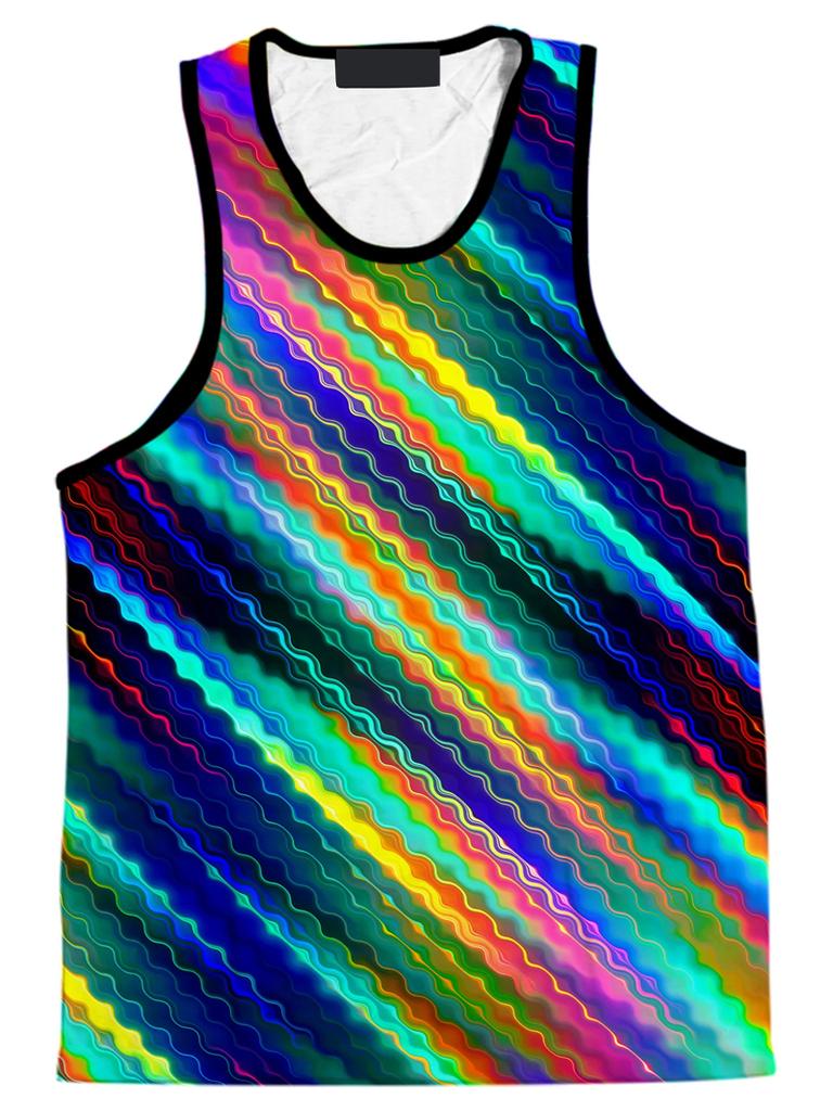 Summer Colorful Graffiti Graphic Tank Top Men 3D Printed Sport Gym Clothing Fashion Streetwear Vest Sleeveless Fitness Tops