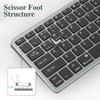 Bluetooth Wireless Keyboard 78 Keys Multi-Device Sync Keyboard Mini Multimedia Keyboard For Laptop PC  iPad MacbookTablet