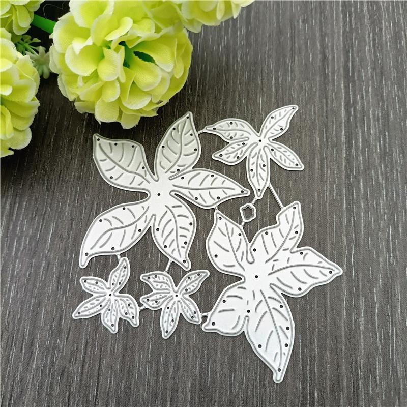 Flowers Petal Metal Cutting Dies Stencil Scrapbooking Photo Album Decor Paper Card Making Decor Embossing Crafts