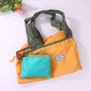 Single Foldable One - Shoulder Shopping Bag: Environmentally Friendly, Portable For Supermarket Groceries