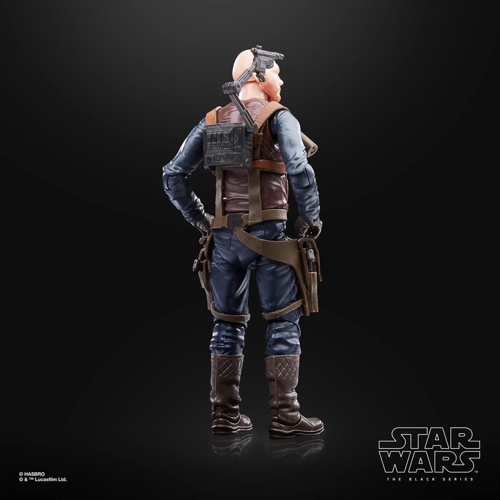 Hasbro Star Wars Black Series Migs Mayfeld Mandalorian Akcja Wiek 4 i Autentyczny 6-calowy (15 cm) Figura, Góra, F4360,