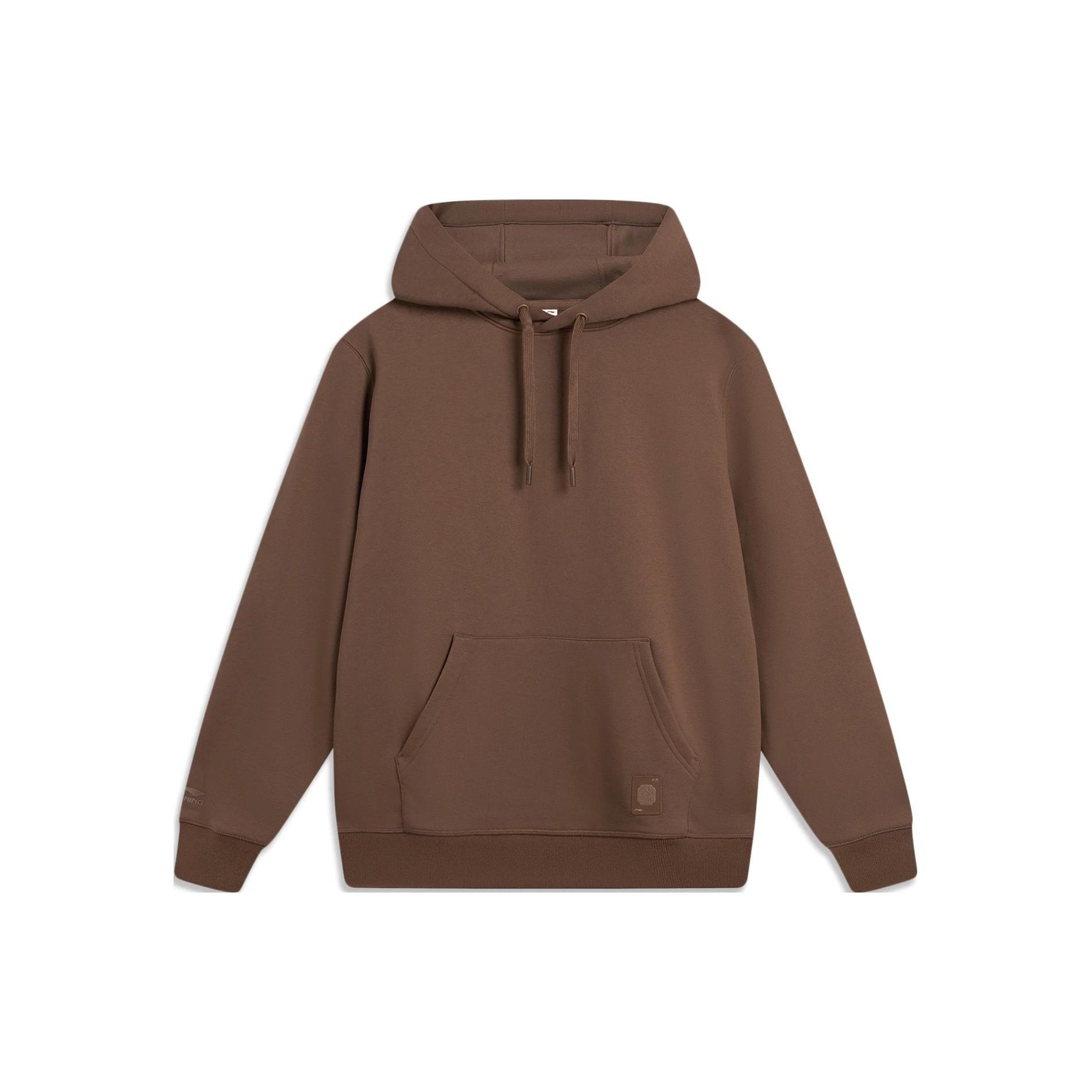 Li-Ning Chinese Color Hoodie  Brown  Men s AWDT963-5 M