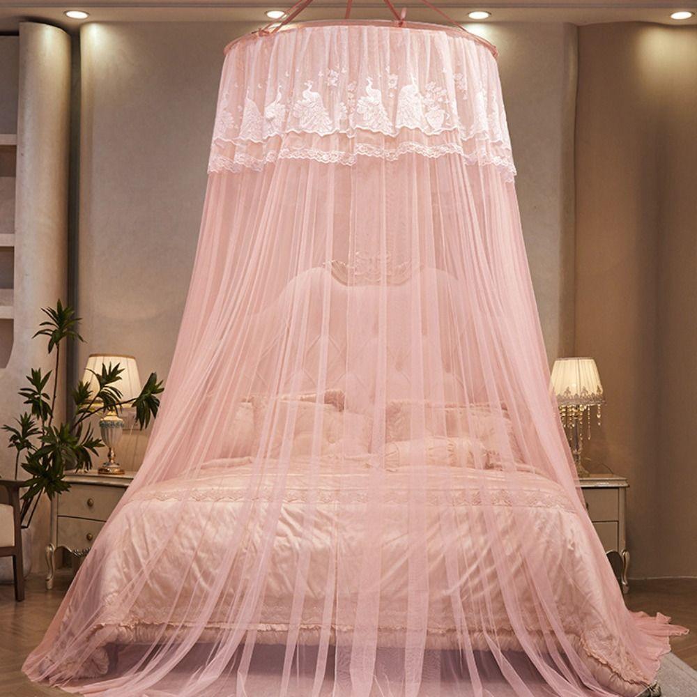 Anti-bug Dome Mosquito Net Lace Bed Canopy Practical Hanging Princess Mosquito Net  Summer