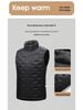 Unisex High-End Lightweight Down Vest, Outdoor Sports, 90% White Duck Down Jacket.