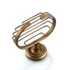 Solid Brass Soap Holder Retro Wall Mounted Tray Corrosion Resistant Scratch Proof Vintage Basket Shelf Case Dispenser Decor Home