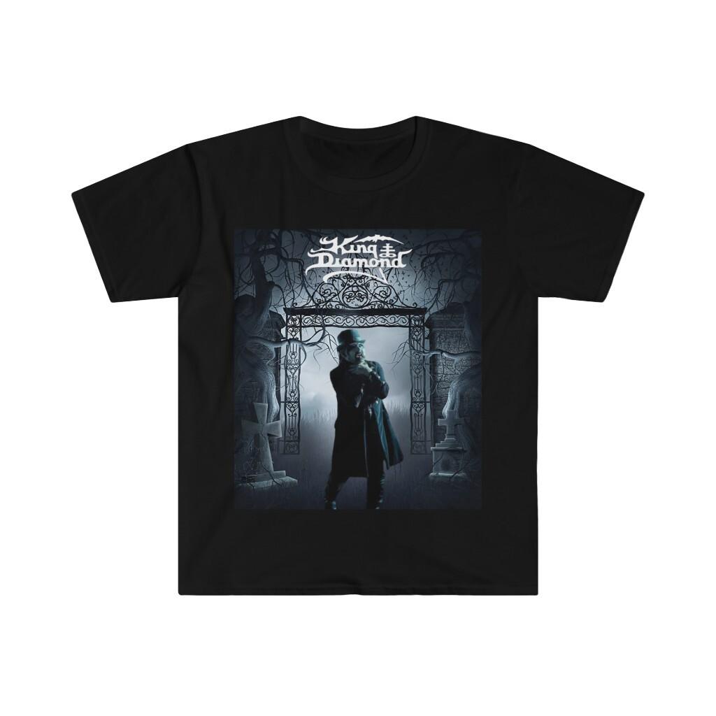 Unisex Soft Cotton T-Shirt Mens Womens Tees Top. King Diamond. Mercyful Fate S