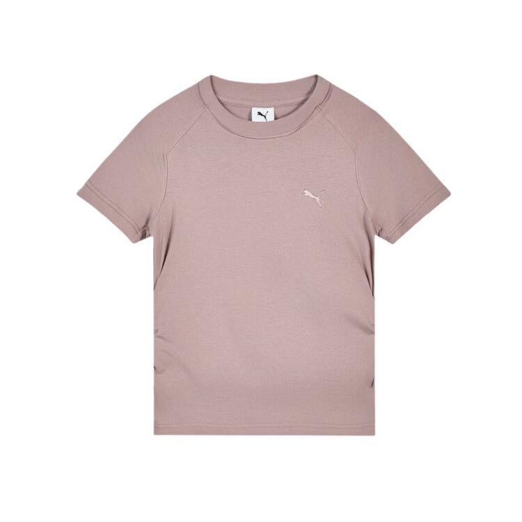 

Puma Essentials Slim Fit Simple Round Neck Casual Short Sleeve Sports T-Shirt Women tops 638471-88 XXL