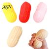 Hand Stress Reliever Simulated Peanut Squeeze Toy Relieving Shape Sensory Stretchy Fidget Anti-anxiety Relaxation