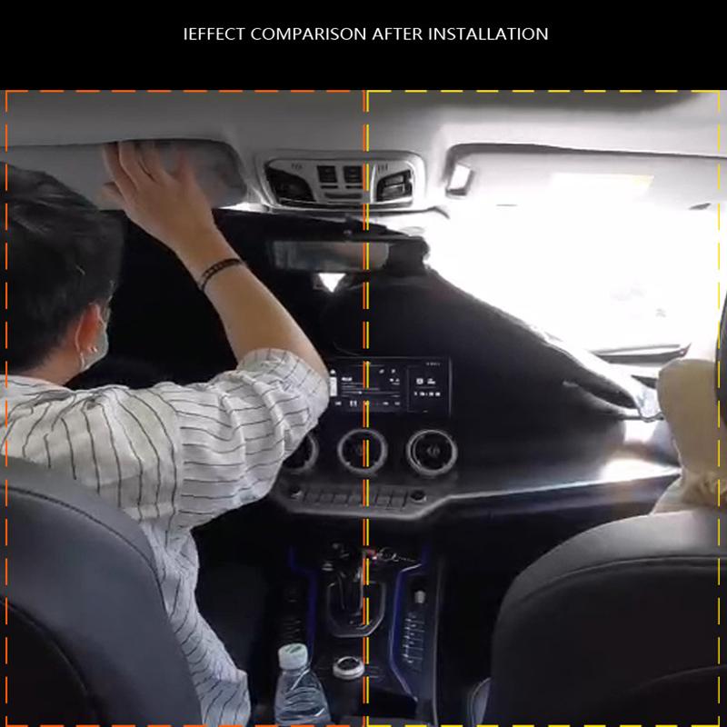 For BYD Atto 3 Yuan Plus EV 2022 2023 Accessories Car Sunshade Front Windshield Curtain Sun Visor Sunscreen Heat