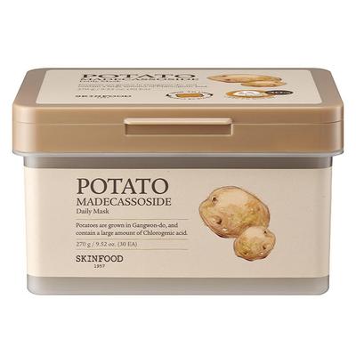 Máscara Facial Diária de Batata Madecassoside 30 Unidades 270g