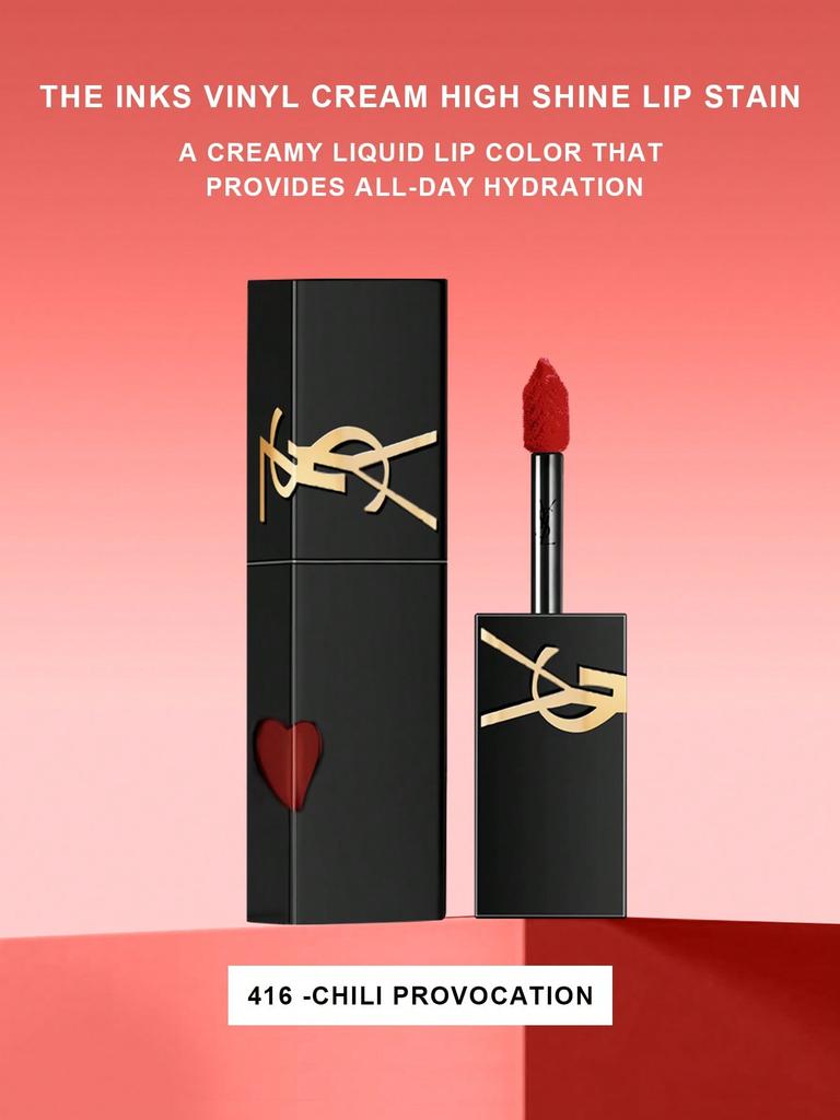 YSL The Inks #610/#416 5.5ML Vinyl Cream - Longwear Transfer - Proof Lip Stain
