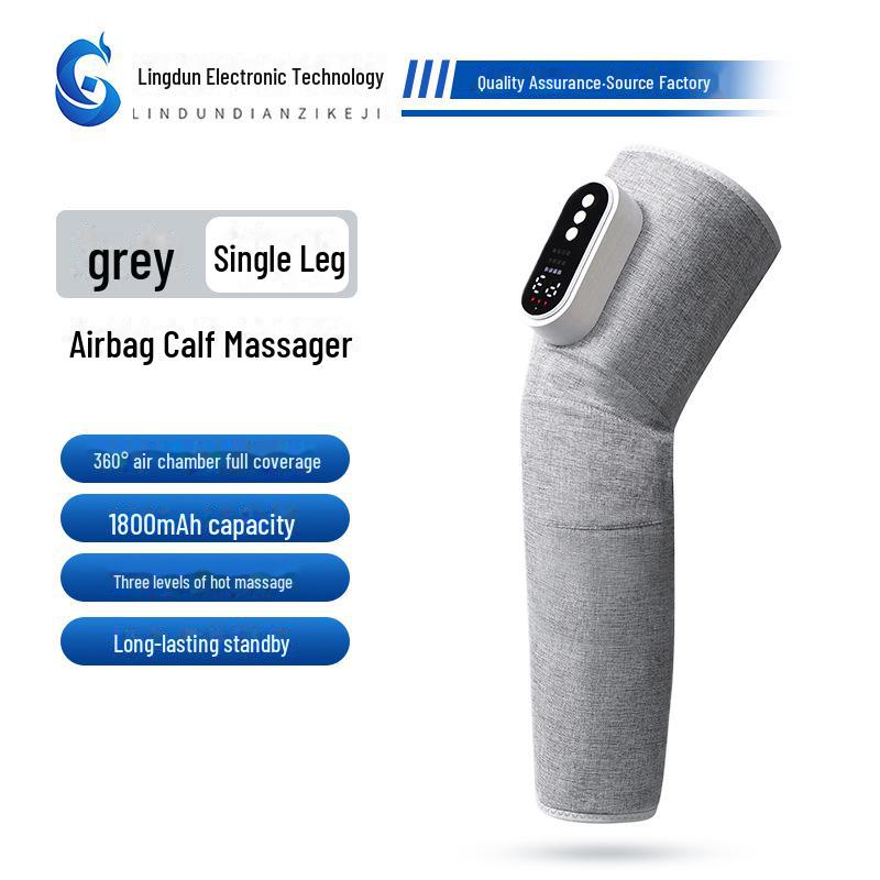 Electric Air Pressure Calf and Knee Massager for Physiotherapy and Slimming