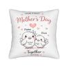 Our First Mothers Day Together Pillow Case Soft Pillow Cover For Living Room Bed Chair Morden Pillowcases