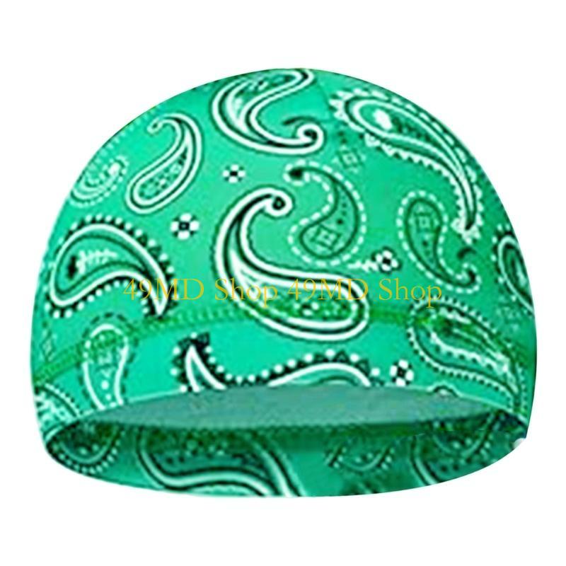 49MD Lightweight Breathable Helmet Inner Caps Moisture Control Stretchy for Sports Enthusiasts