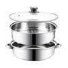Adneny 28cm Multi-purpose Soup Steamer Pot