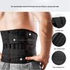Sports Double Compression Back Support Waist Belt with Steel Plates