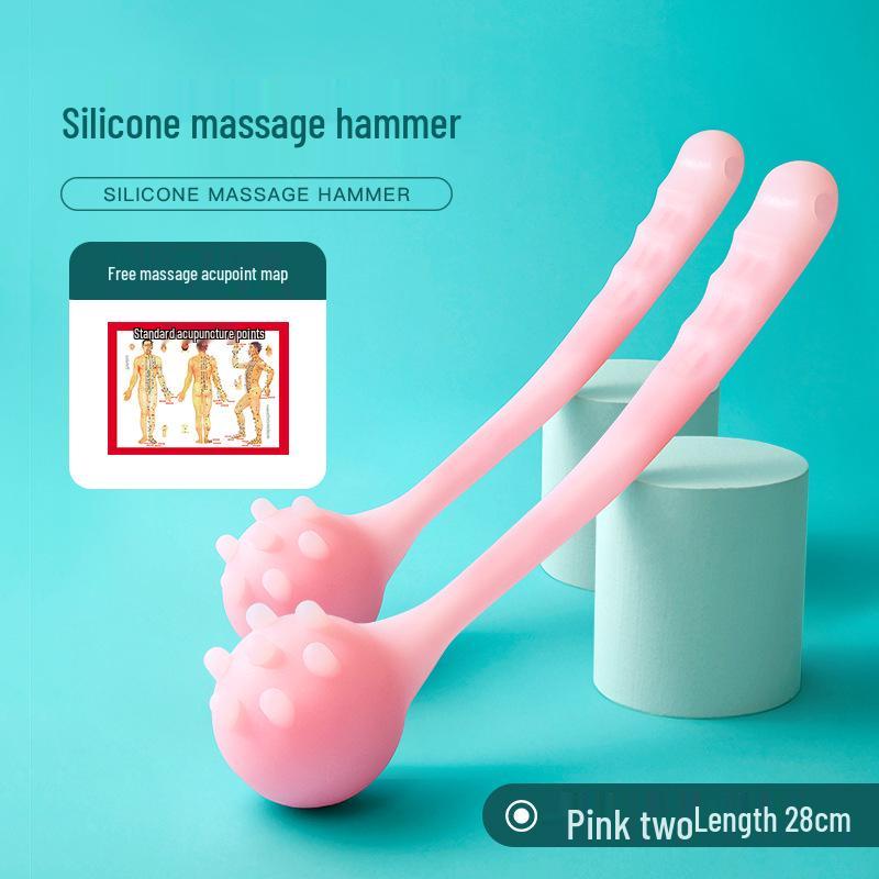 Cervical Silicone Massage Hammer for Back and Shoulders