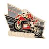 Mountain Bike Racing Badge: Souvenir Pin for Backpack Decoration