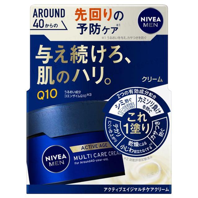Nivea Япония - Крем Активный Возраст Q10 Мульти-уход 85g