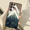 Forest Geometry Wood Nature Case For Samsung Galaxy S24 Ultra S21 S22 S23 S25 Ultra S9 S10 Plus S20 FE S25 FE Back Cover
