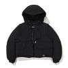 Carter Hoodie Convertible Down Jacket  Black 