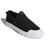 Adidas Originals Nizza Slip-On Low Top Skate Shoes Women Sneakers Black White CQ3104