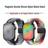 Nylon Braided Magnetic Band for Apple Watch S11