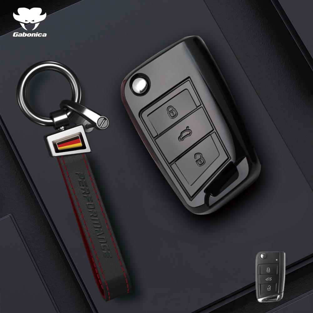 For Vw Volkswagen Polo Golf 4 5 6 7 T5 Mk7 Tiguan Passat B6 B5 Skoda Octavia A5 A7 Seat Leon Fr 2 Ibiza Ateca Car Key Case Cove