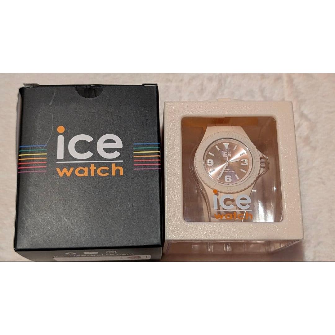 Used Unused ice watch ladies rubber belt watch
