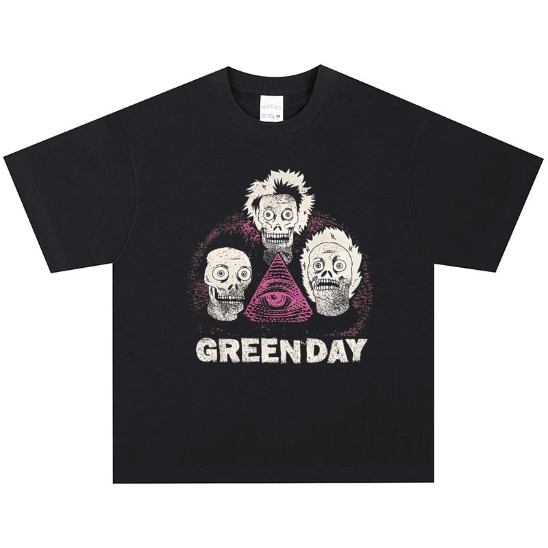Green Day T-Shirt, Soft Fabric Casual Daily Wear S