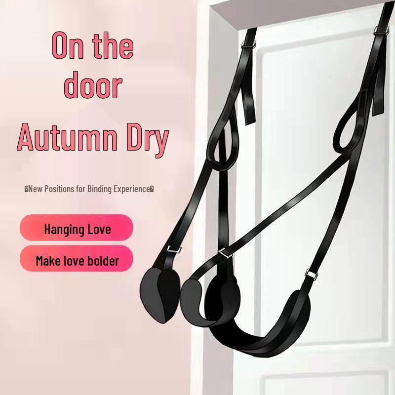 Leather Plush Door Cushion Swing - Adult Fun Alternative Toy