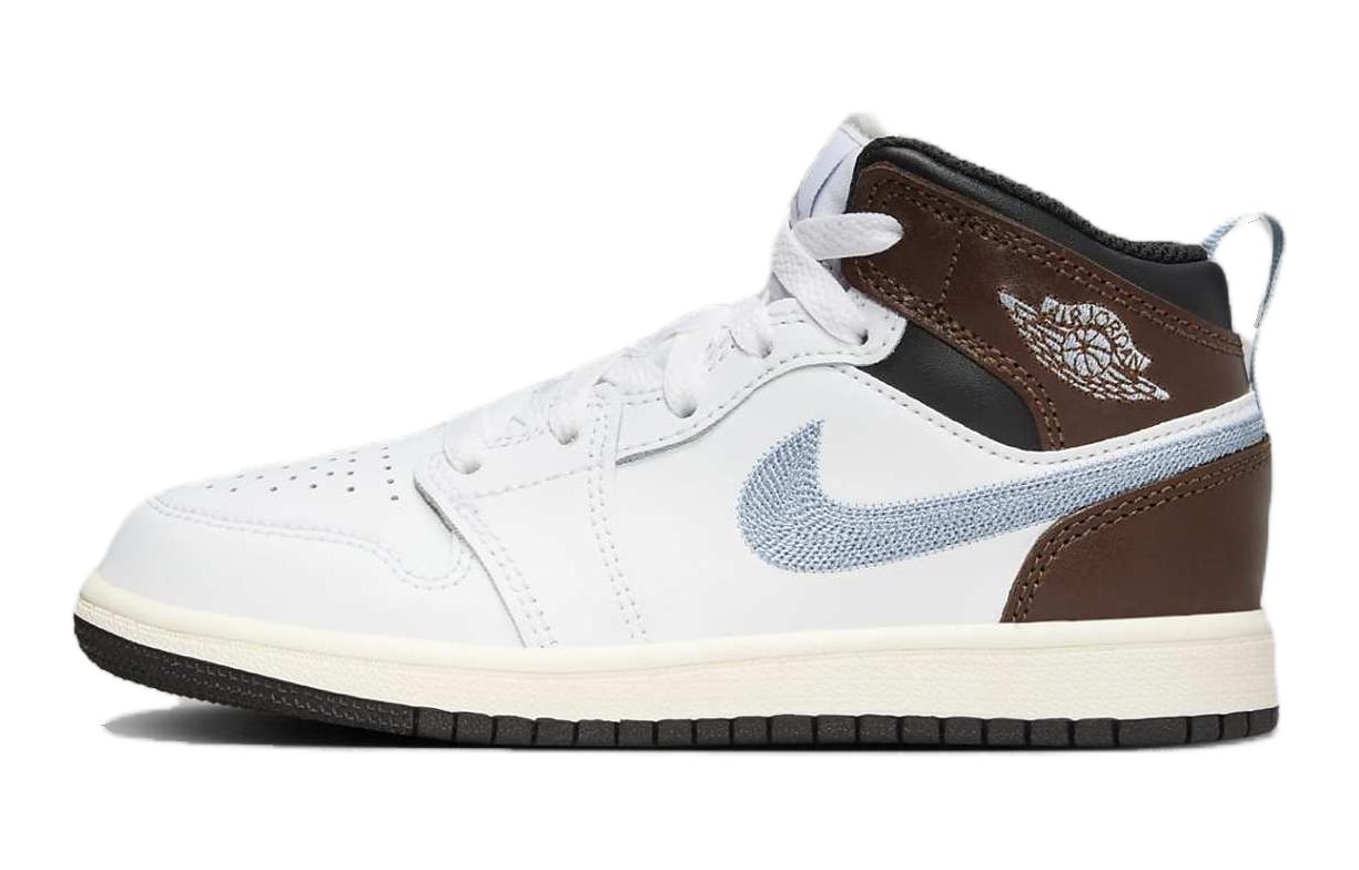Jordan Air Jordan 1 Mid Se Удобные Нескользящая Амортизация Износостойкие Дышащие Средние по высоте FQ8220-142 32