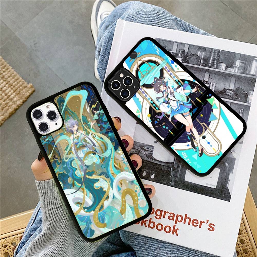 Anime Luo Tianyi Phone Case Silicone PC+TPU For For IPhone 11 12 13 14 15 16 Plus Pro Max Cover