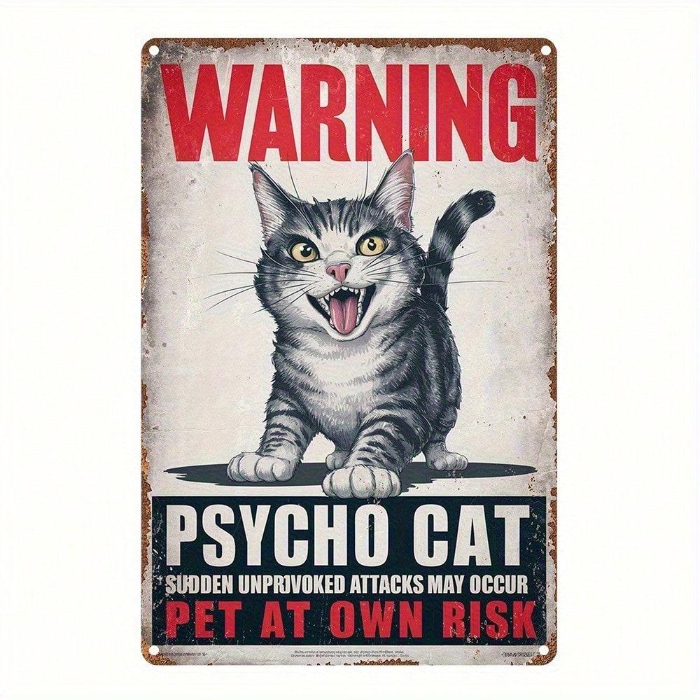Vintage Retro Aluminum Metal Sign 12x8 Inch Wall Art Decor For Home Bedroom Kitchen Game Room Balcony Plaque