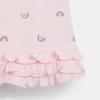 New Summer Style Cotton Princess Pink Dress for Girls Short Sleeve Children's 100% Cotton Dresses Kindergarten Uniforms