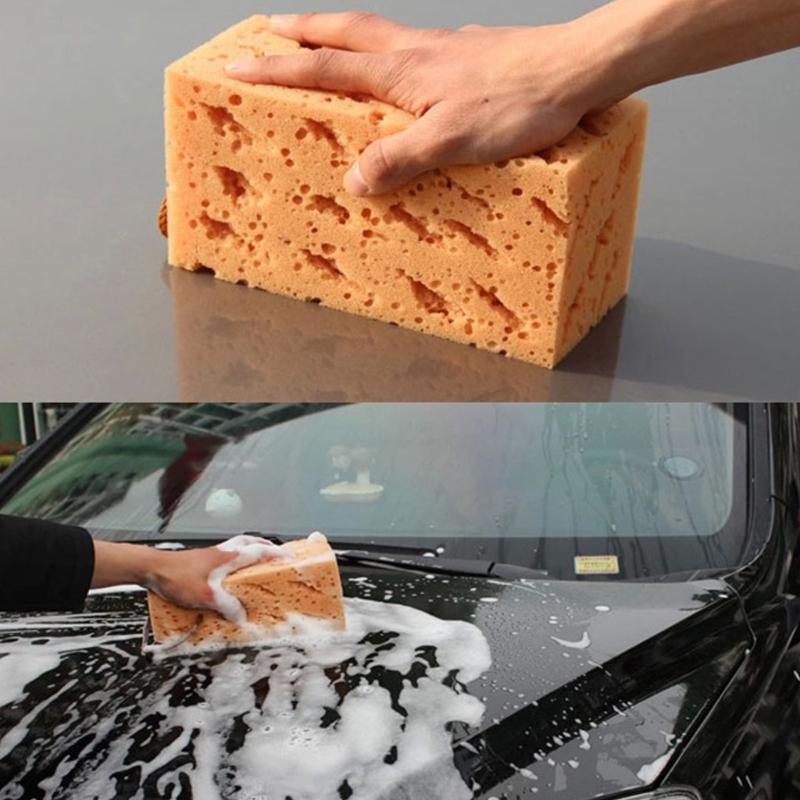 High Density Vehicle Sponge Thick Foam Cleaning Wipe Block Scratch Protection Fast Drying Car Detailing Tool