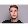 Full Rim Oval Blue Gunmetal Smartbuy Collection Hokk M298e Fashion Unisex Eyeglasses