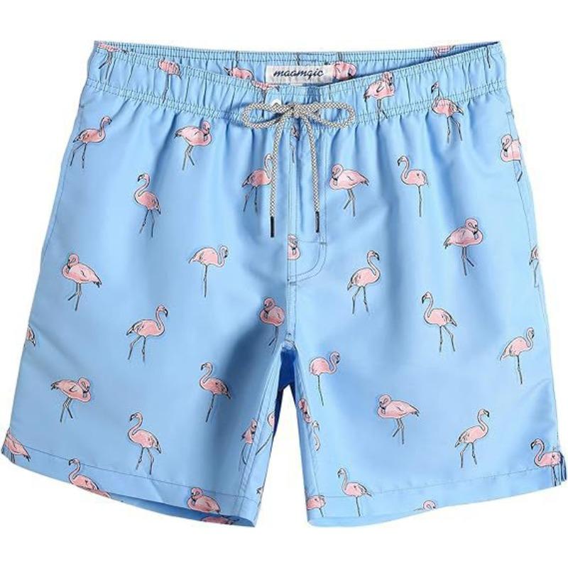 New Independence Day D Printed Casual Breathable Men's Beach Pants Breathable and Comfortable