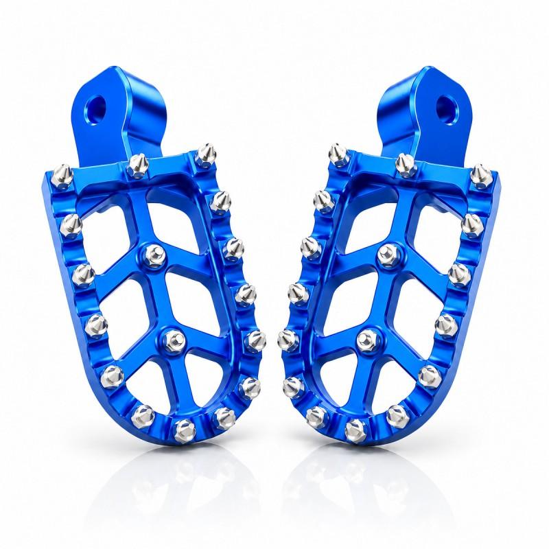 Aluminum Off-Road Motorcycle Foot Pegs Honda CRF150F 230F Dirt Bike Electric Scooter CNC Machined Anti-Slip Pedal Set
