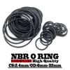20Pcs CS 2.4mm OD 6mm~32mm NBR Nitrile Rubber O-Ring Assortment Set Oil Proof Seal Rings for Air Compressors, Pumps and Valves