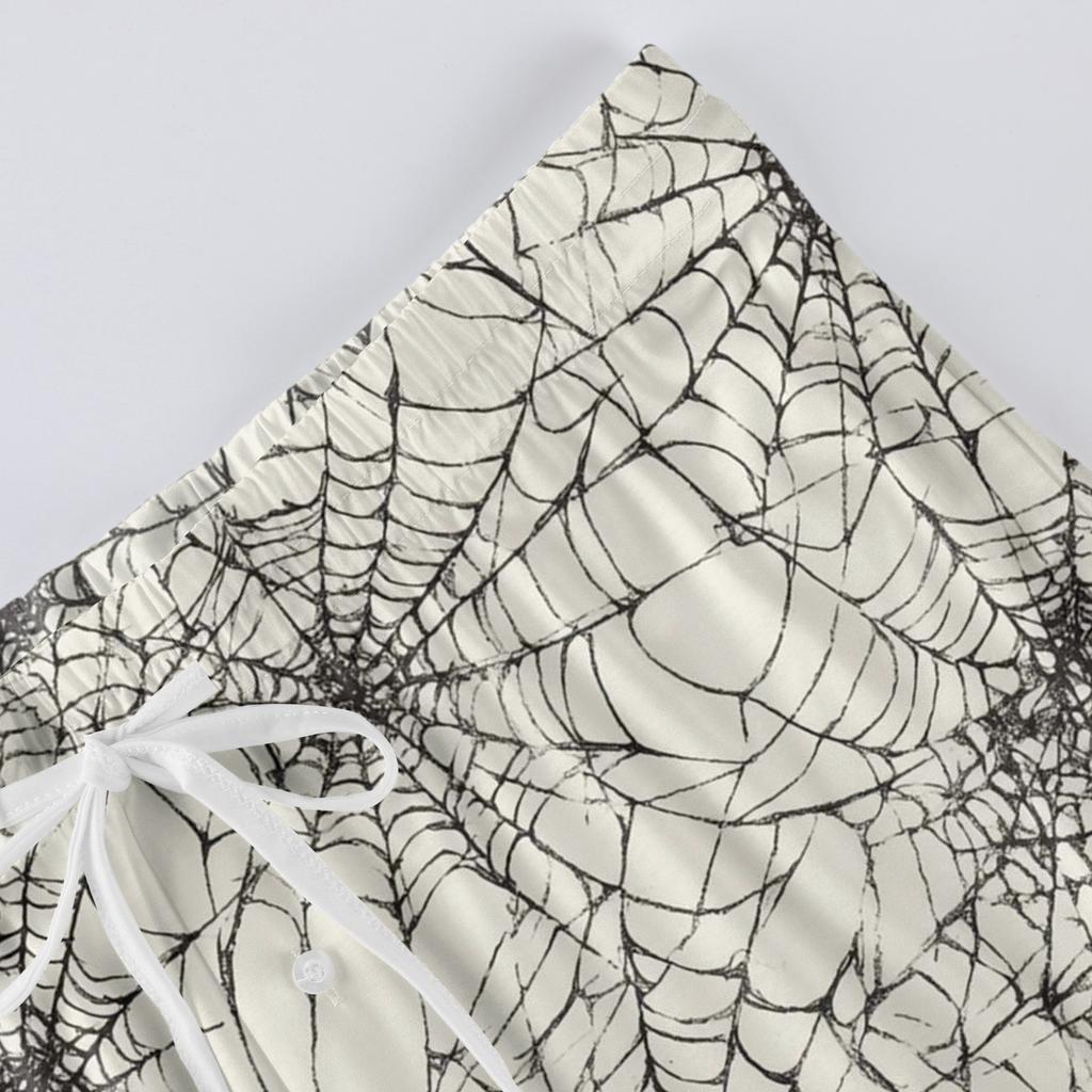 Ανδρικό Πλεκτό Παντελόνι Casual με Τσέπη και Χαλοουίν Πρίιτ Παντελόνι Πιτζάμας