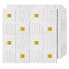 Self-Adhesive 3D Waterproof Wall & Ceiling Sticker for Living Room Decor