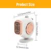 Portable Car Heater 200W Rotating 12V/24V 360 Degree Electric Cooling Heating Fan Electric Heater Windscreen Demister Defroster