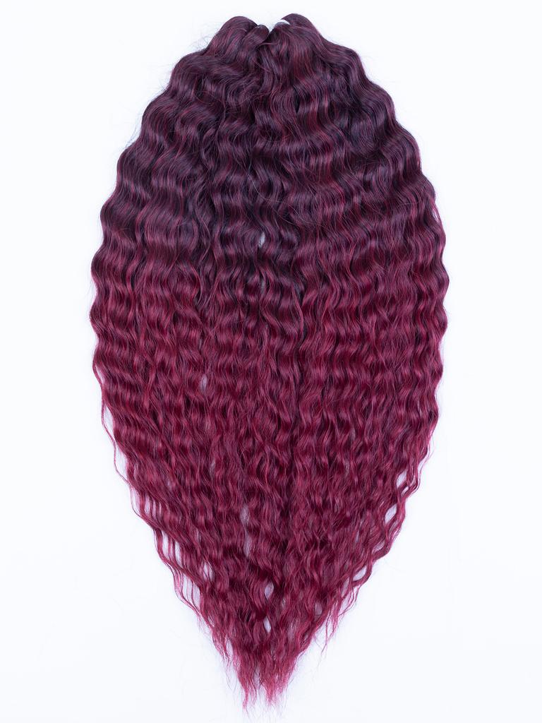 Lockiges Tiefwellen-Haar Weiches Synthetisches Lockiges Twist-Häkel-Futura-Zopf-Ariel Anna Jessica Brasilianische Glückliche Haarverlängerung