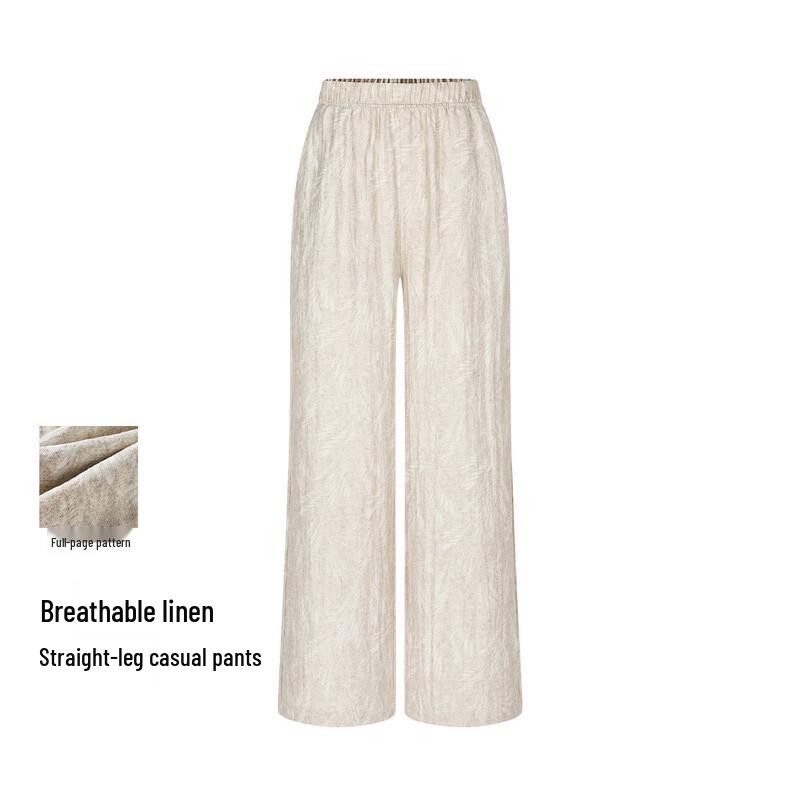 FivePlus Women s High-Waist Wide-Leg Trousers M