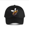 Cartoon-Biene Vinyl-Aufkleber für Laptop Auto Baseballkappe Mode Unisex Sonnenhut Damen Outdoor-Sport Snapback-Kappe