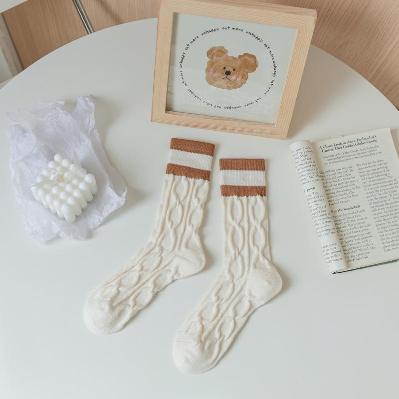 

Rabbit Fur Socks, Women s High and Mid-calf Socks, Warm Postpartum Socks, Autumn and Winter Styles, Pile Socks, Shaping and Warmth 1 pair