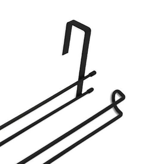 Paper Towel Hanger Metal Roll Paper Storage Rack Strong Load-bearing Simple Installation Under-Cabinet Hanging Rack Tissue Shelf